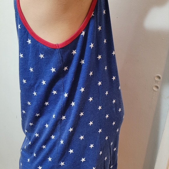 Brooklyn Cloth Mfg. Men’s Patriotic Star Tank Top Sz Large - Picture 2 of 7